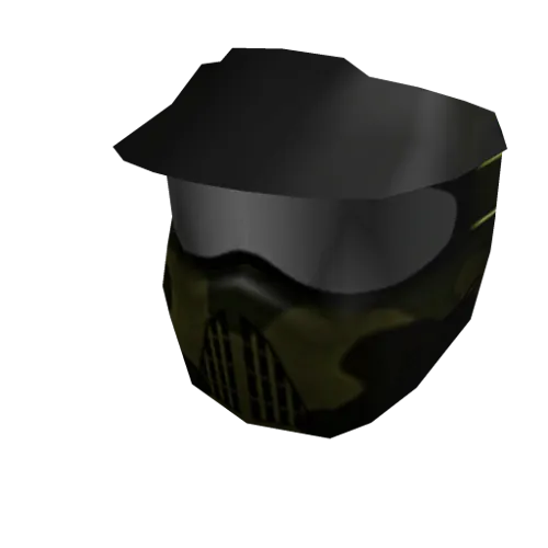 Dark Camo Paintball Mask
