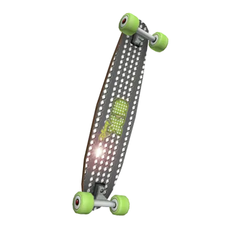 Digital Green Skateboard