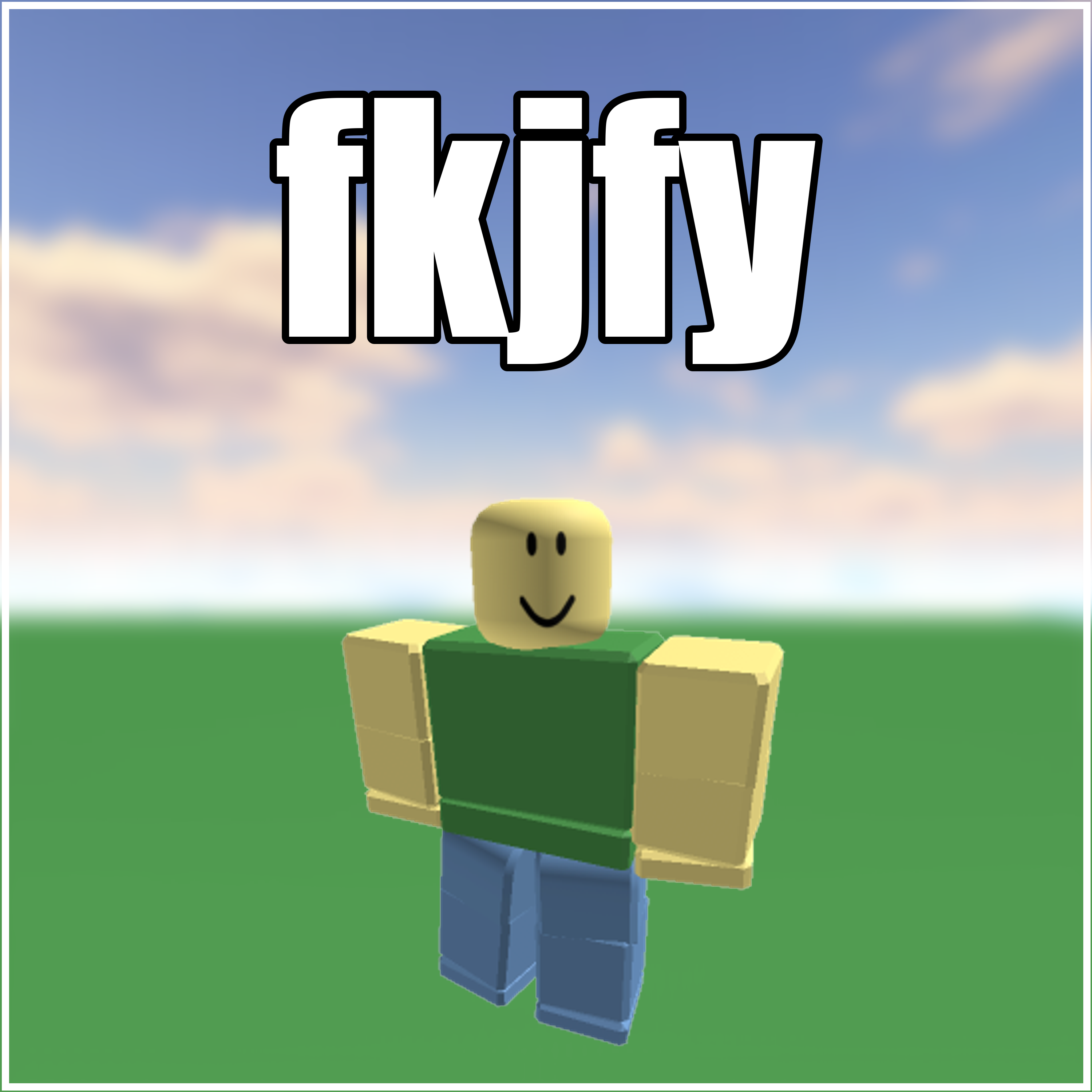 robruh RARE username "fkjfy" ROBLOX account guaranteed to be unverified!