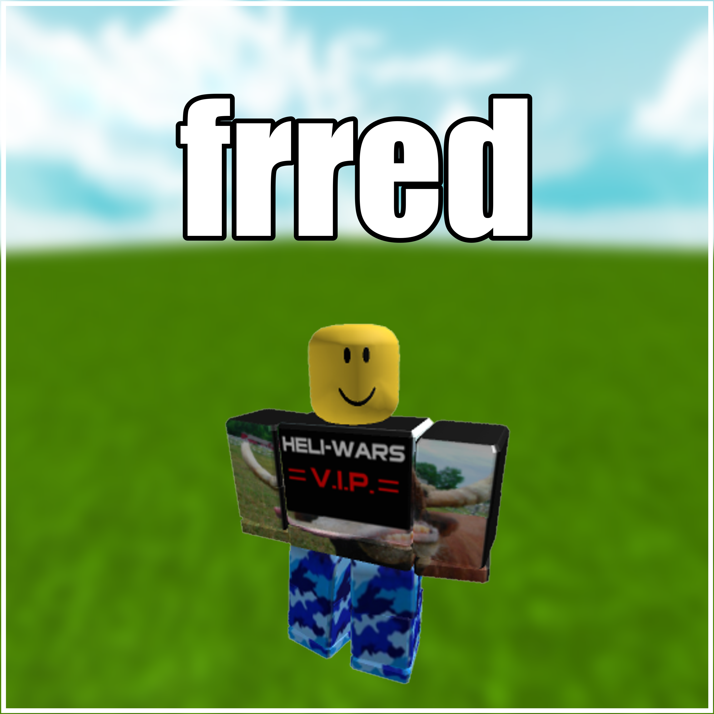 robruh RARE username "frred" ROBLOX account guaranteed to be unverified!