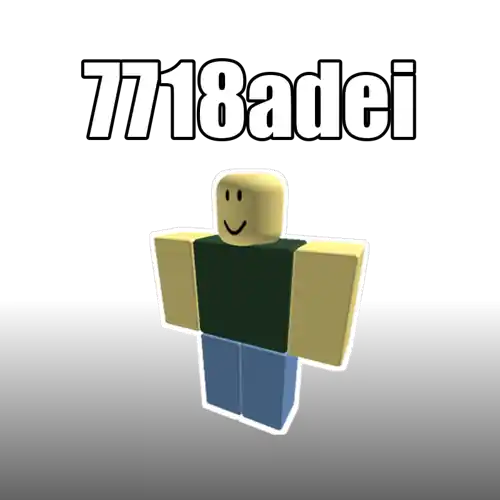 7718adei — Roblox account, joined 11/21/2006