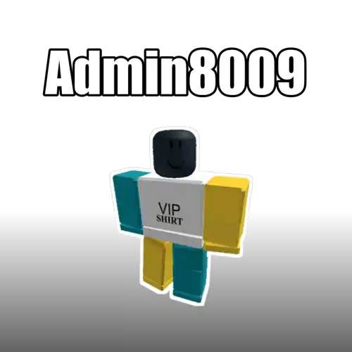 Admin8009 — Roblox account, joined 12/17/2008