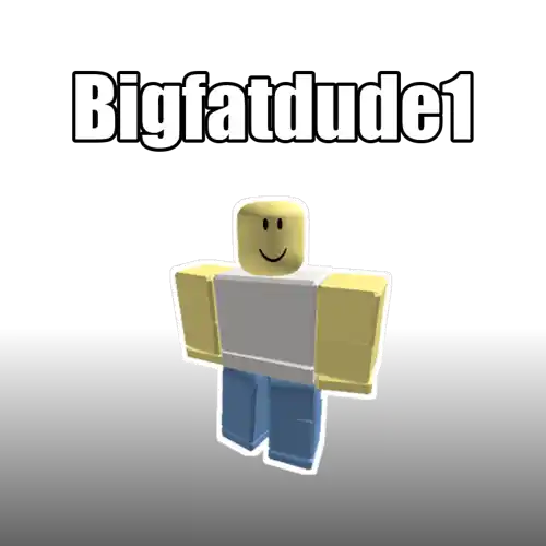 Bigfatdude1 — Roblox account, joined 12/29/2008