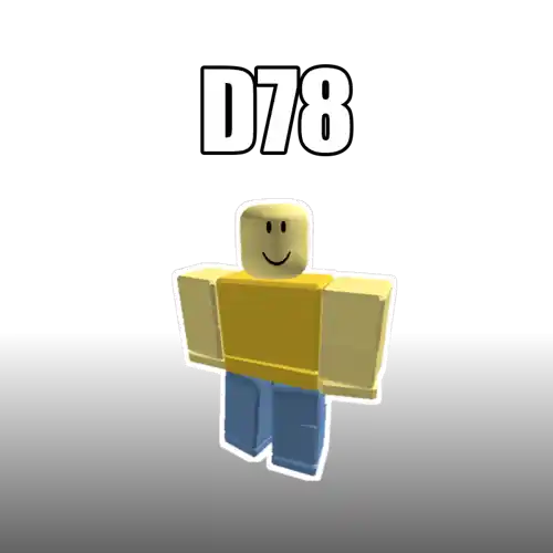 D78 — Roblox account, joined 9/16/2007