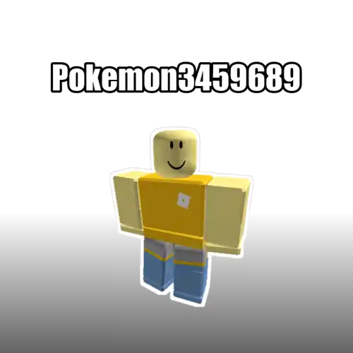 Pokemon3459689 — Roblox account, joined 11/29/2008