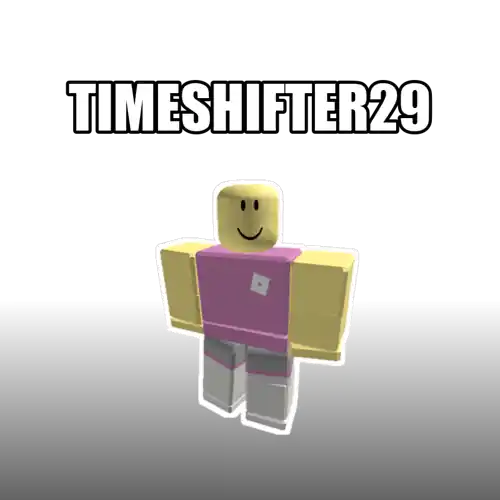TIMESHIFTER29 — Roblox account, joined 11/11/2008