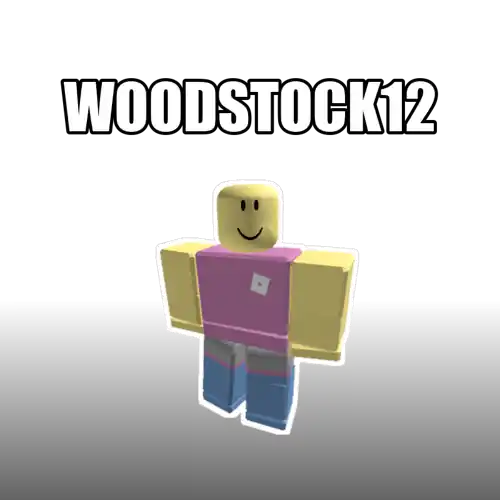 WOODSTOCK12 — Roblox account, joined 12/6/2008