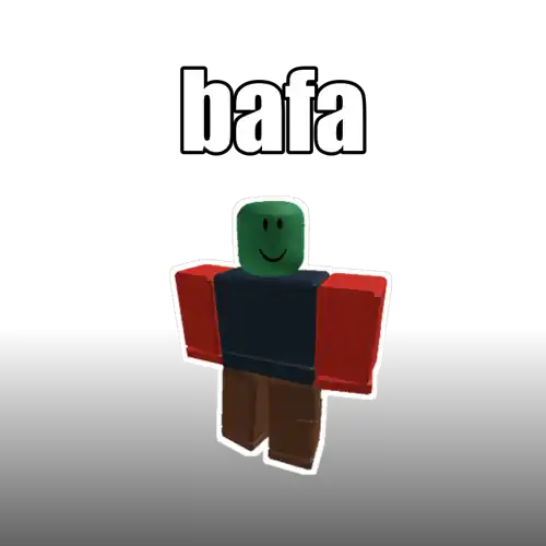 bafa — Roblox account, joined 12/29/2008