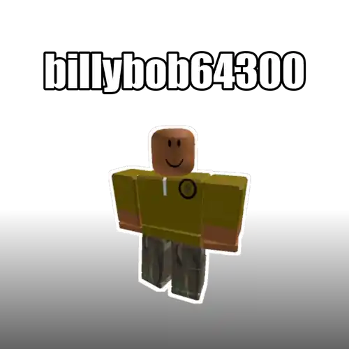 billybob64300 — Roblox account, joined 11/22/2008