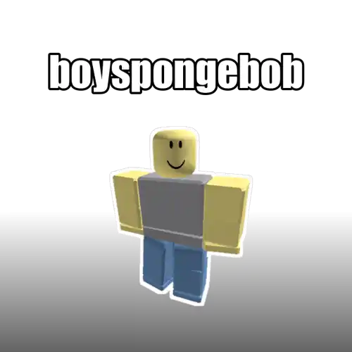 boyspongebob — Roblox account, joined 11/11/2008