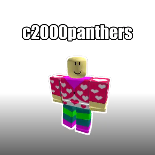 c2000panthers — Roblox account, joined 11/29/2008