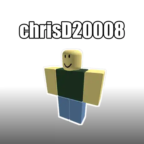 chrisD20008 — Roblox account, joined 3/10/2008