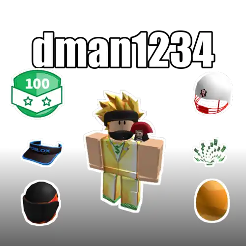 dman1234 — Roblox account, joined 11/11/2008