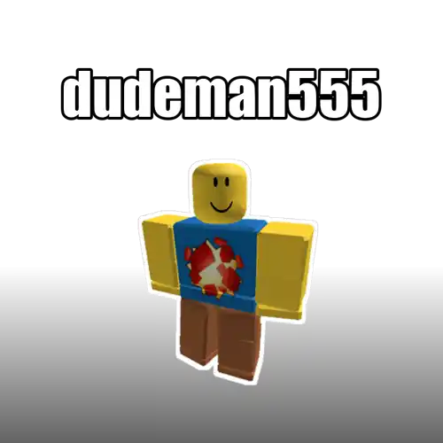 dudeman555 — Roblox account, joined 12/17/2008