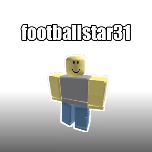 footballstar31 — Roblox account, joined 12/20/2008