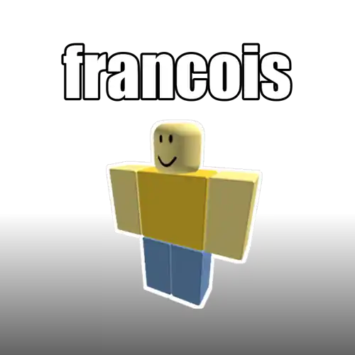francois — Roblox account, joined 9/23/2006