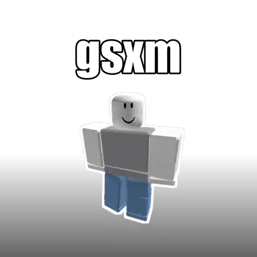 gsxm — Roblox account, joined 10/18/2017
