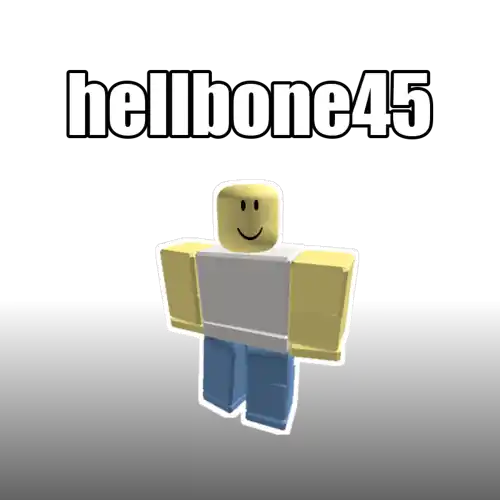 hellbone45 — Roblox account, joined 2/2/2008