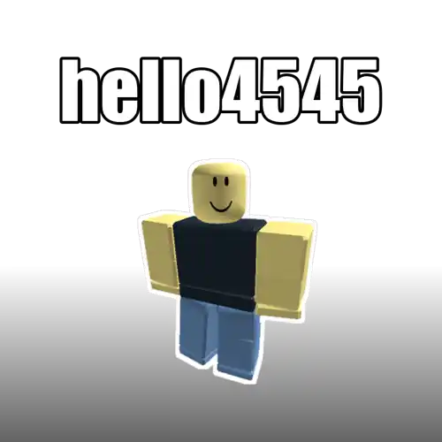 hello4545 — Roblox account, joined 11/23/2008
