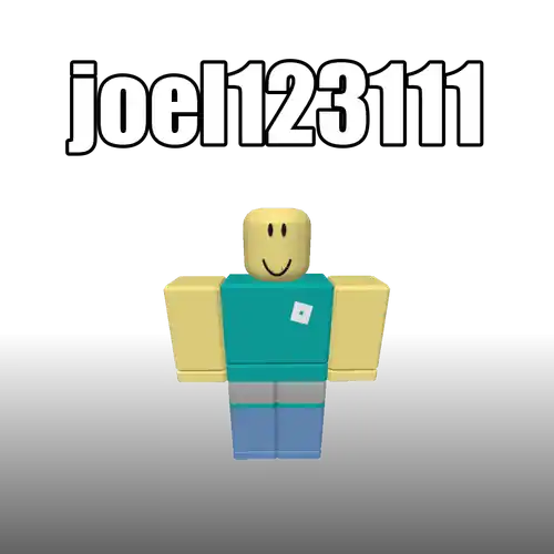 joel123111 — Roblox account, joined 9/2/2008