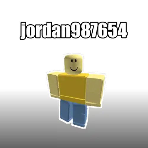 jordan987654 — Roblox account, joined 12/10/2008