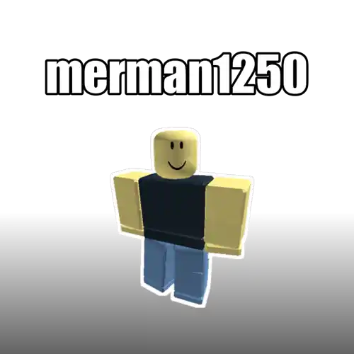 merman1250 — Roblox account, joined 12/11/2008