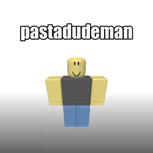 pastadudeman — Roblox account, joined 12/11/2008
