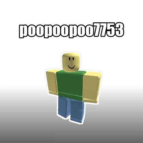 poopoopoo7753 — Roblox account, joined 12/6/2008