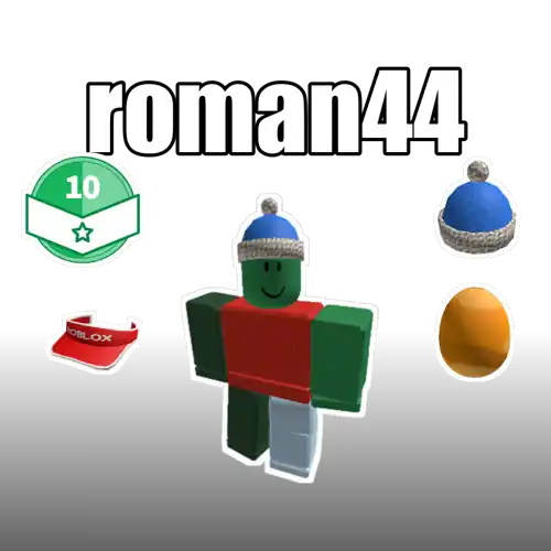 roman44 — Roblox account, joined 2/5/2008, Item User Accounts
