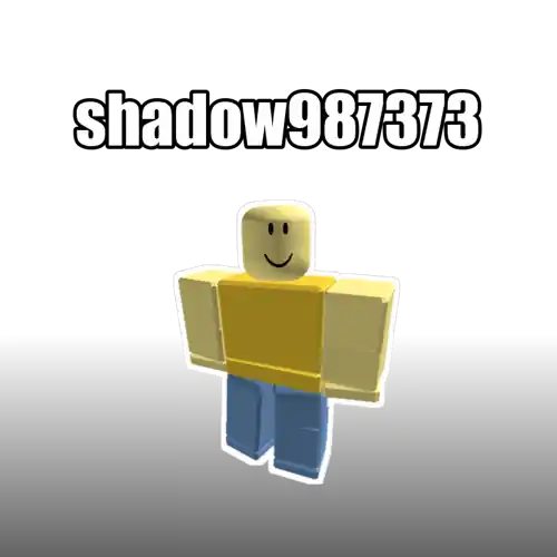 shadow987373 — Roblox account, joined 9/2/2008