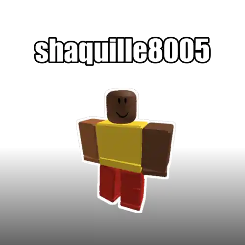 shaquille8005 — Roblox account, joined 11/25/2008