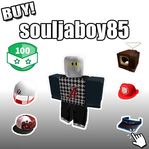 souljaboy85 — Roblox account, joined 10/4/2008