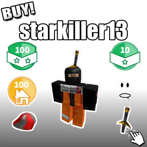 starkiller13 — Roblox account, joined 10/12/2008, Unverified Roblox Accounts