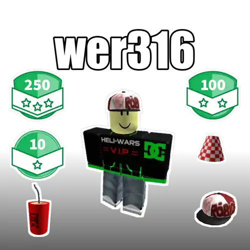 wer316 — Roblox account, joined 10/20/2008, Roblox Accounts for Sale